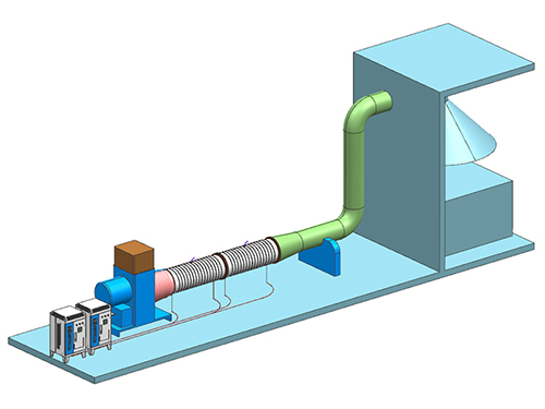 Induction Heating for Hot Air Drying Equipment