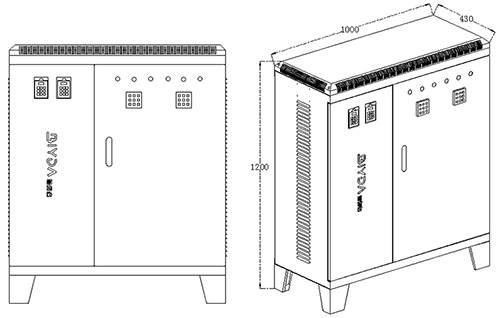 120-160kW Induction Heating Power Supply (Floor Standing)
