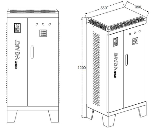 100-160kW Induction Heating Power Supply (Floor Standing)