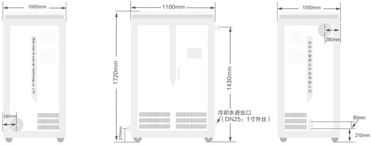 100-160kW Induction Central Heating Boiler